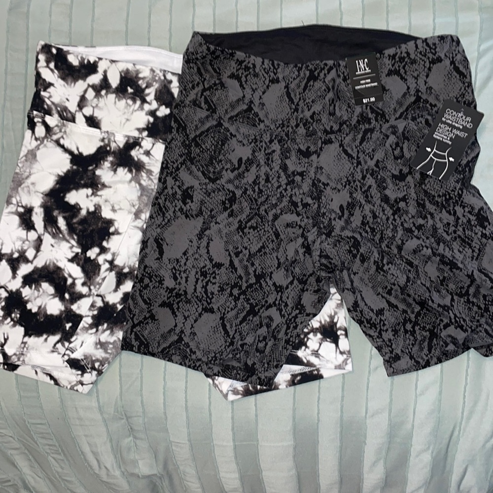 INC International Concepts Biking Shorts Size L